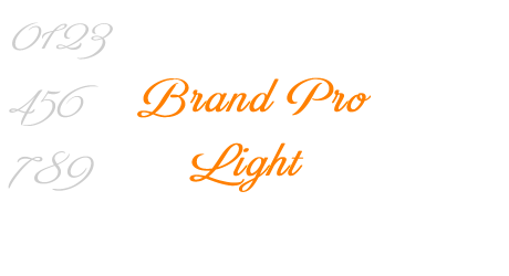 Brand Pro Light