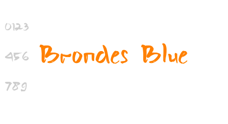 Brondes Blue