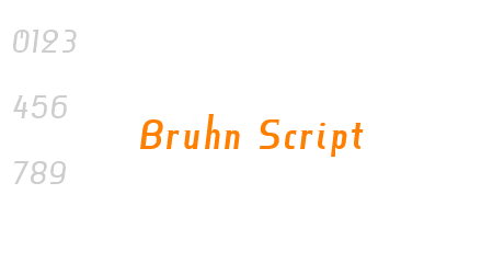 Bruhn Script