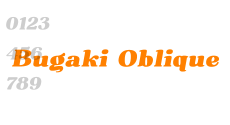Bugaki Oblique