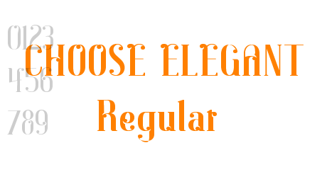 CHOOSE ELEGANT Regular