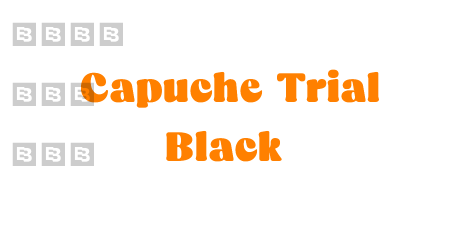 Capuche Trial Black