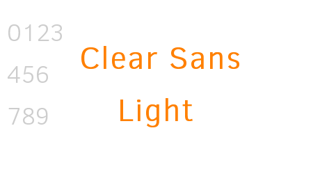 Clear Sans Light