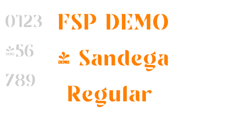 FSP DEMO – Sandega Regular