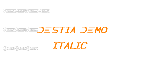 Destia Demo Italic