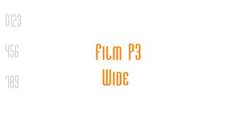 Film P3 Wide