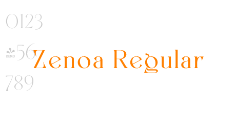 Zenoa Regular