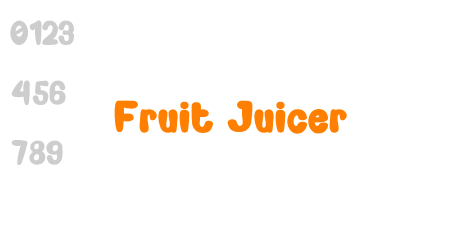 Fruit Juicer