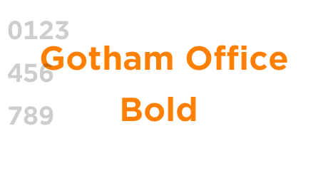 Gotham Office Bold