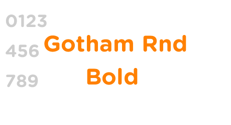 Gotham Rnd Bold