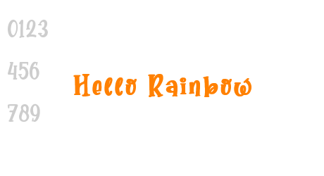 Hello Rainbow