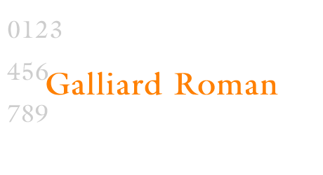 Galliard Roman