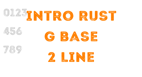 Intro Rust G Base 2 Line