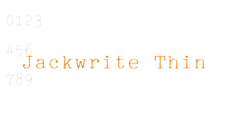 Jackwrite Thin
