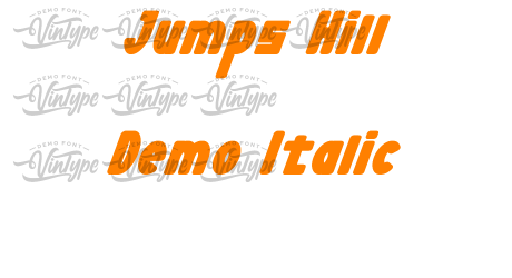 Jumps Hill Demo Italic