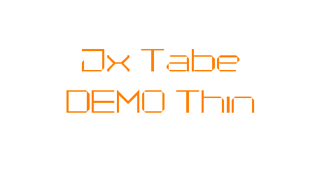 Jx Tabe DEMO Thin