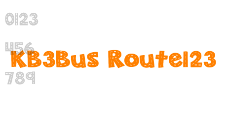 KB3Bus Route123