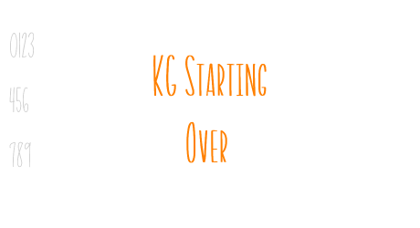 KG Starting Over
