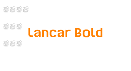 Lancar Bold