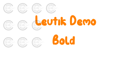 Leutik Demo Bold