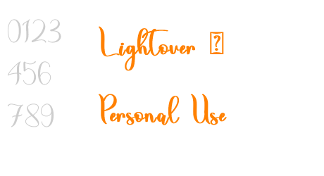Lightover – Personal Use