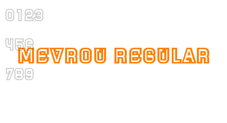 Mevrou Regular