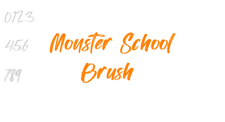 Monster School Brush