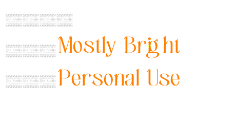 Mostly Bright Personal Use