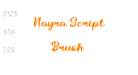 Nayra Script Brush