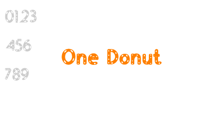 One Donut