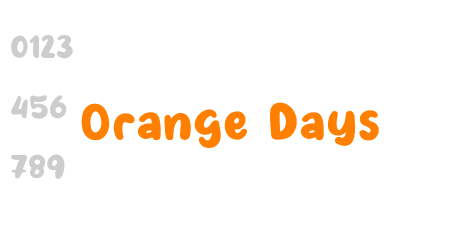 Orange Days