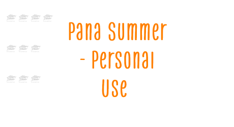 Pana Summer – Personal Use
