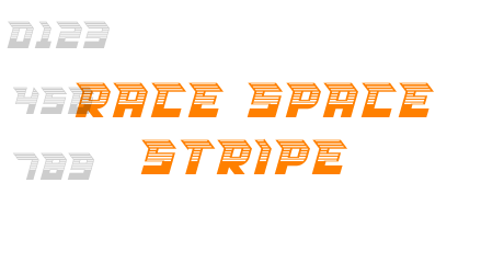 RACE SPACE STRIPE