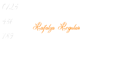 Rafalza Regular