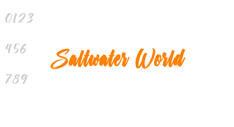 Saltwater World