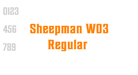 Sheepman W03 Regular