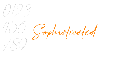 Sophisticated