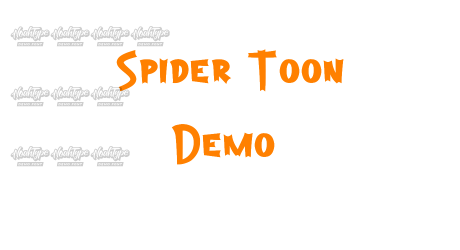 Spider Toon Demo