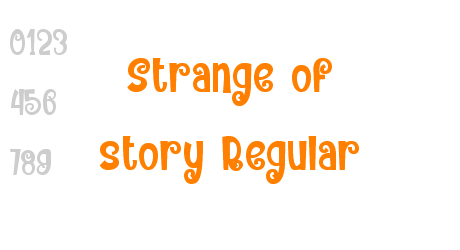Strange of story Regular
