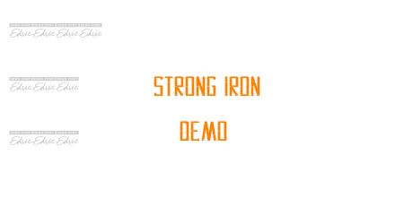 Strong Iron Demo