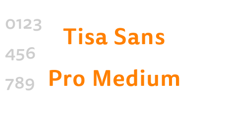 Tisa Sans Pro Medium