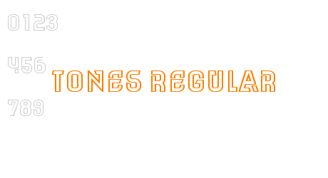 Tones Regular
