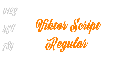 Viktor Script Regular