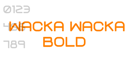 WACKA WACKA Bold
