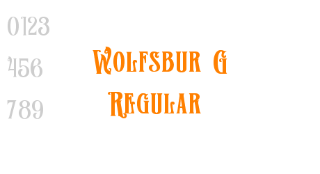 Wolfsbur G Regular