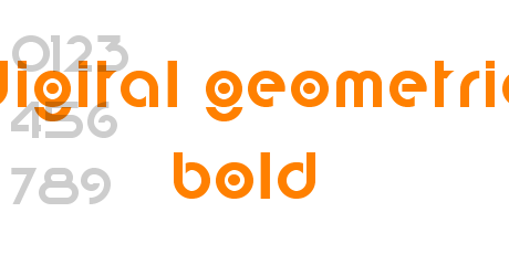 digital geometric bold