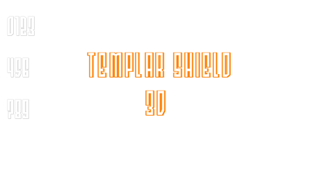 Templar Shield 3D