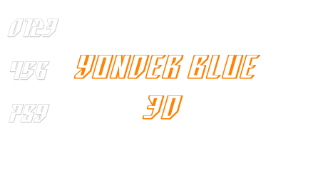 Yonder Blue 3D