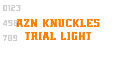 AZN Knuckles Trial Light