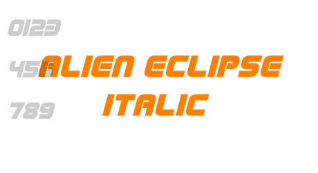 Alien Eclipse Italic